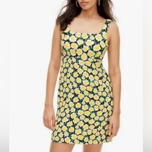 Diane Von Furstenberg print poppy mini dress.